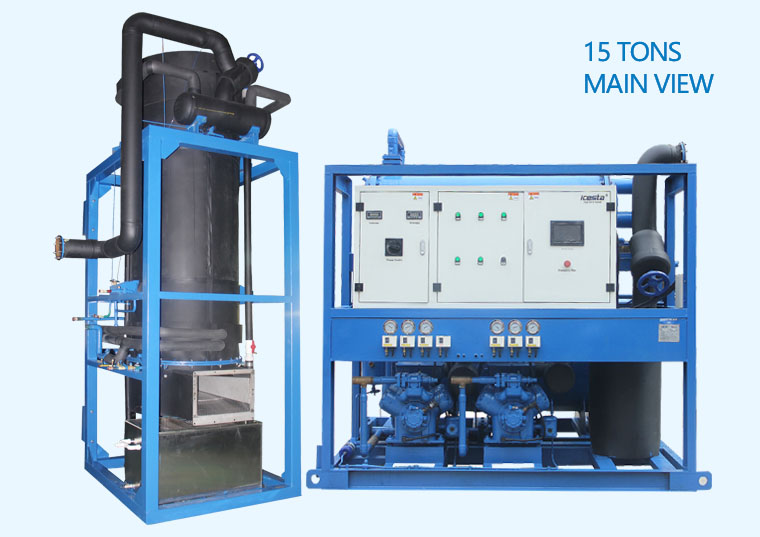 Customized Icesta Large size Tube Ice Machine 20 to 80 tons manufacturers From China | Brother Ice System 13