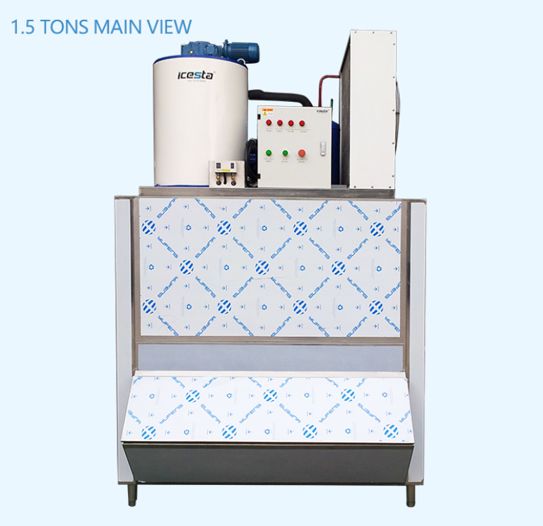 Icesta flake ice machine 1 ton 500kgs ice flakes machine 21
