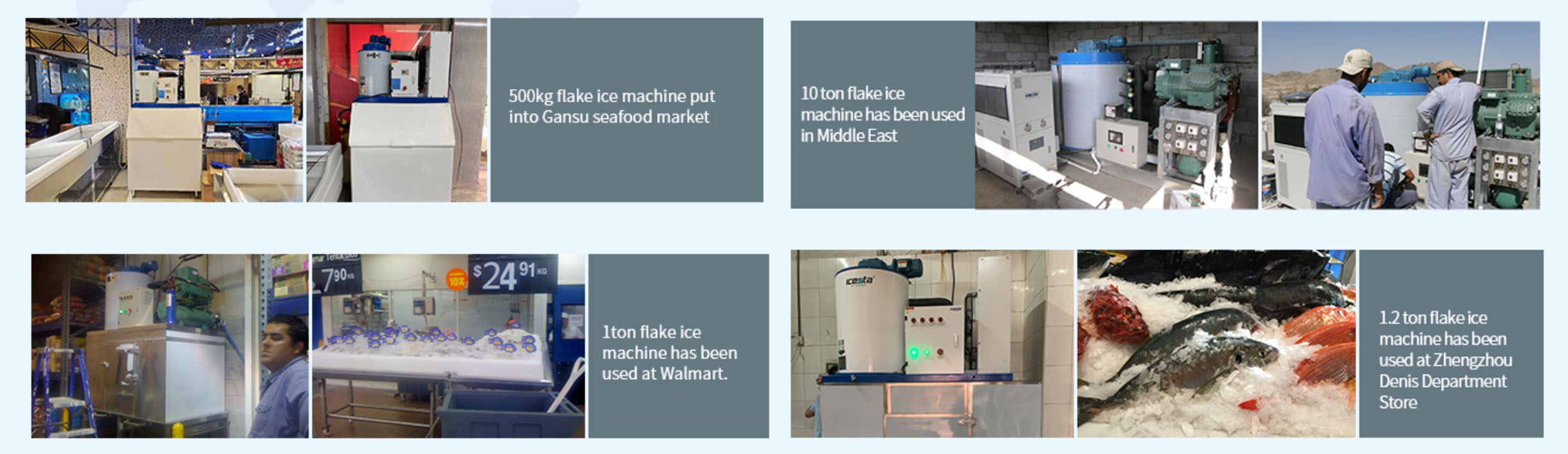 Quality Sea Water Flake ice Machine 1 ton for fishin Manufacturer | ICESTA Ice System 28