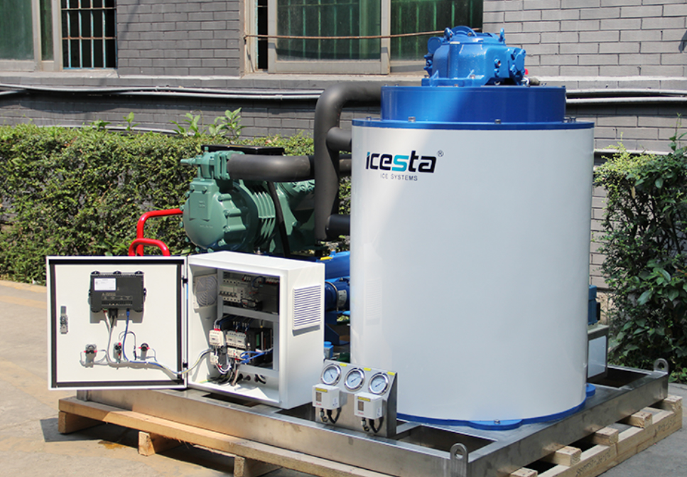 Flake Ice Machine 5 tonnes Commercial Customized Icesta manufacturers From China | Brother Ice System 24