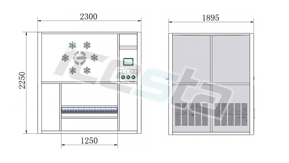 5 tons plate ice machine Manufacturer Quality Icesta | Brother Ice System 13