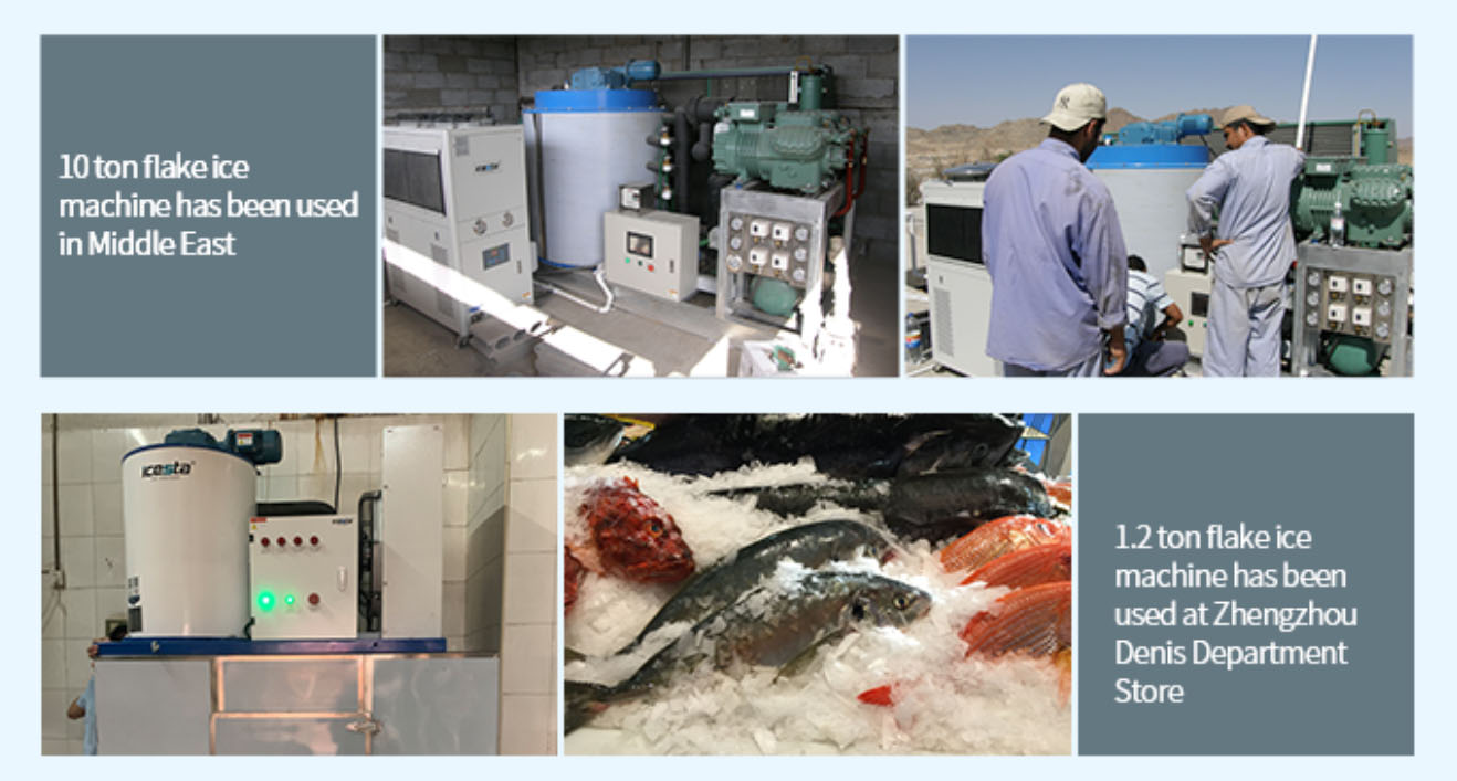 Customized Icesta Industrial flake ice maker machine 3t to 5 tons manufacturers From China | Brother Ice System 14