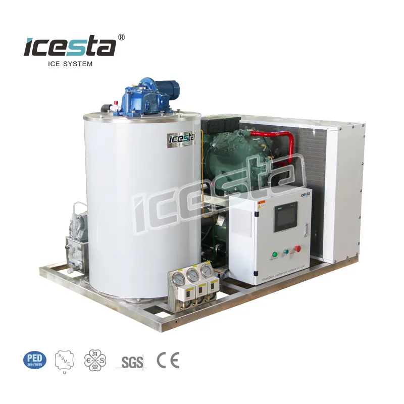 Stainless Steel Flake Ice Machine - High Anti-Corrosion Performance 4