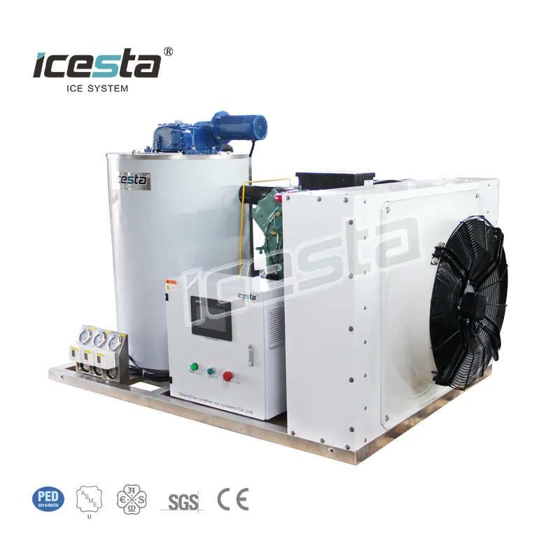 Stainless Steel Flake Ice Machine - High Anti-Corrosion Performance 3