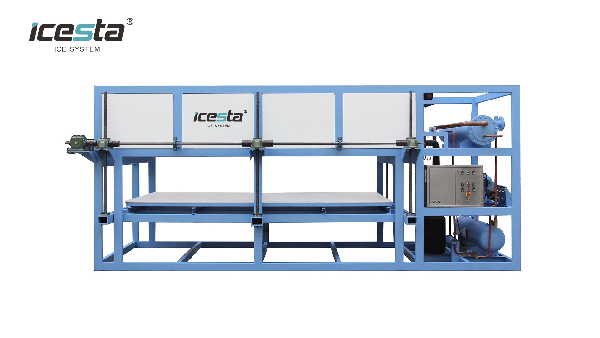 Direct Cooling block ice machine 10 tons daily Customized in Icesta From China 1