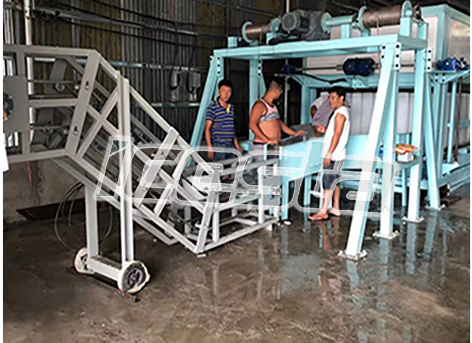 Direct Cooling block ice machine 10 tons daily Customized in Icesta From China 16