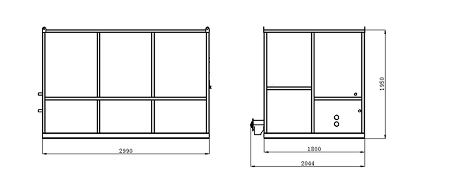 Industrial cube ice machine 3ton water cooling ICESTA Energy Saving High Productivity 12