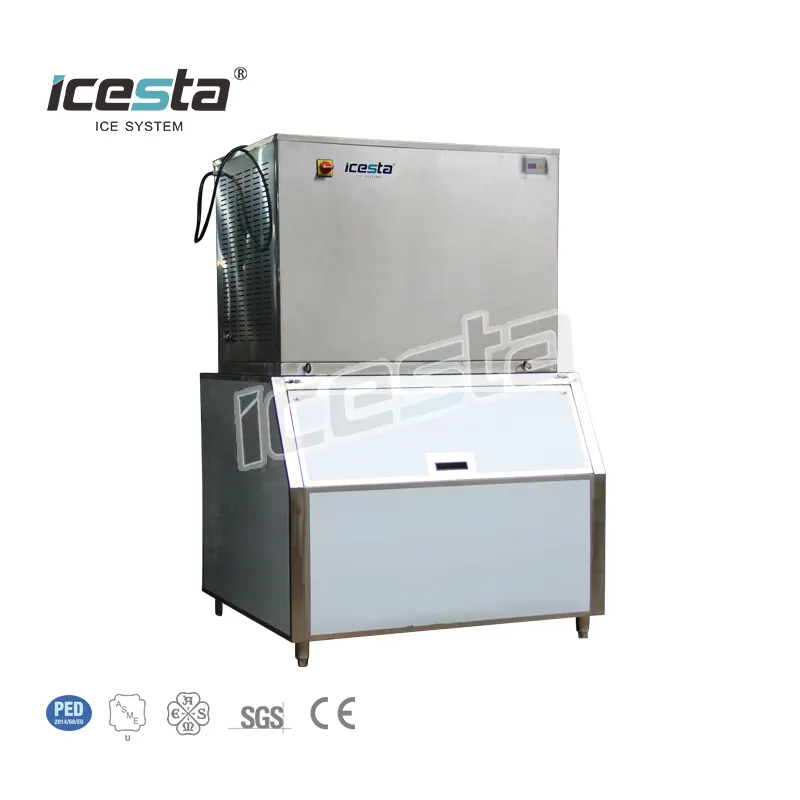 Stainless Steel Commercial Ice Maker 2