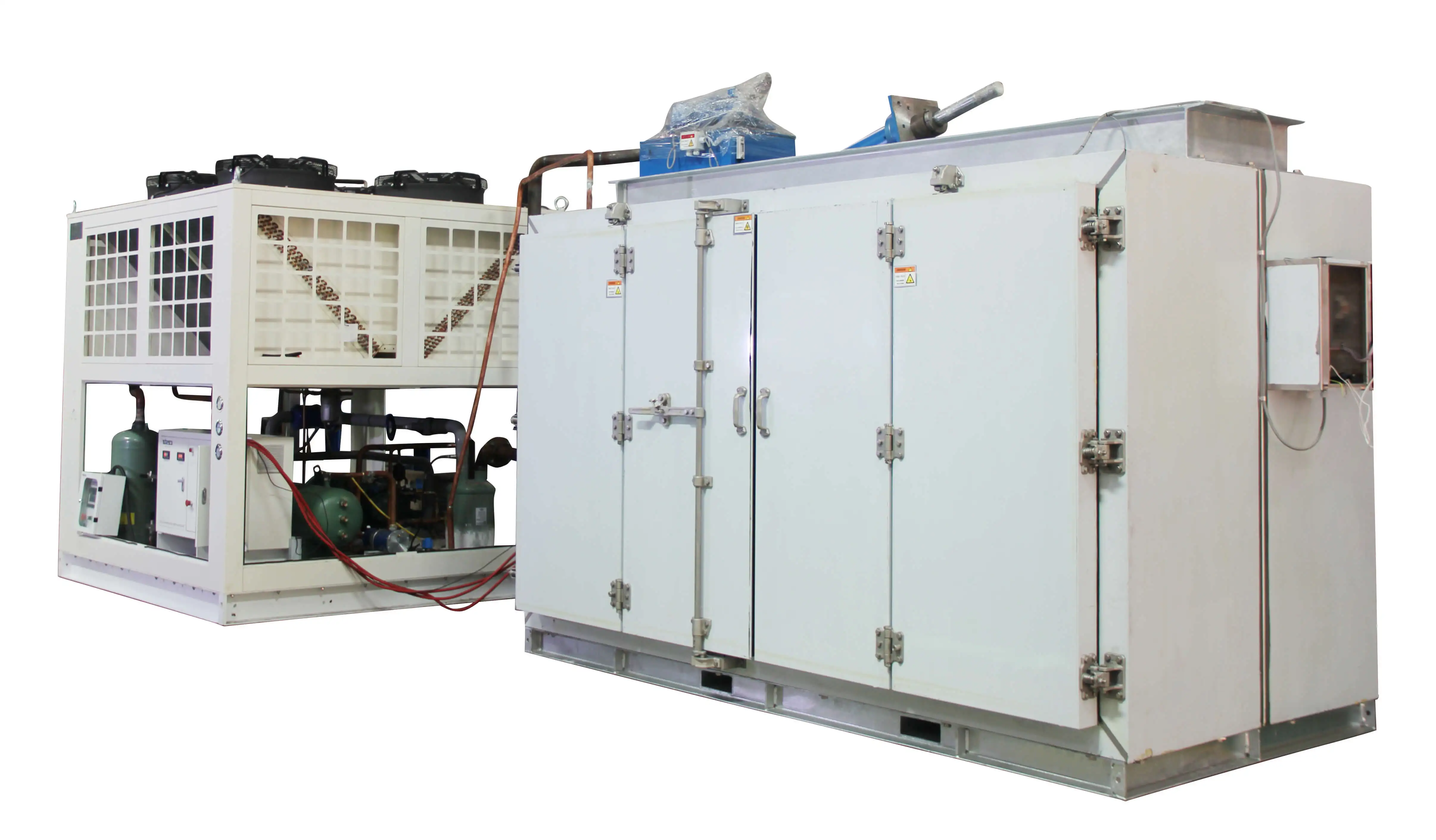 Low temp Plate freezer Condensing unit from ICESTA 1