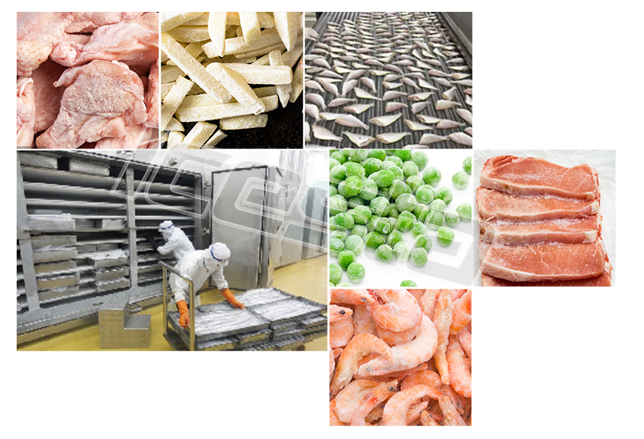 Low temp Plate freezer Condensing unit from ICESTA 11