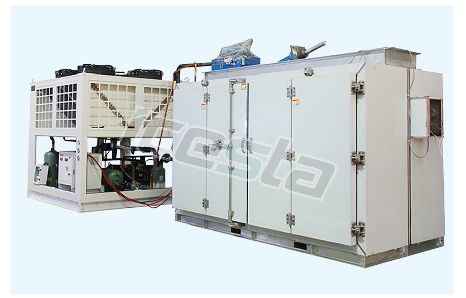 Low temp Plate freezer Condensing unit from ICESTA 30