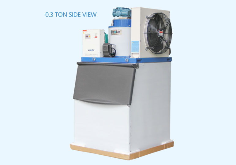 ICESTA 300 kg 500kg Commercial Flake ice Machine for Quality Air cooling automatic energy-saving High Productivity 22