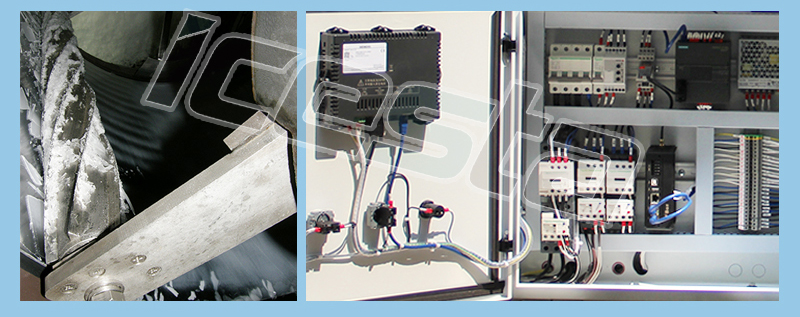 Flake ice machine with 0.5t freshwater air cooling High Productivity Long Service Life for Food Processing Industry 11