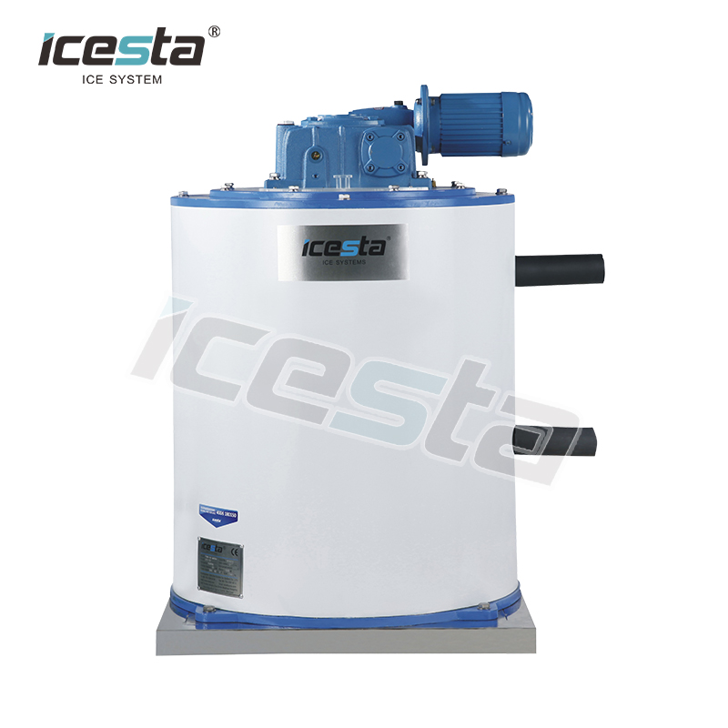 Flake Ice Evaporator 2Ton/day 2000kg manufacturers Icesta For Fishery Fish Fresh Food Cooling 27