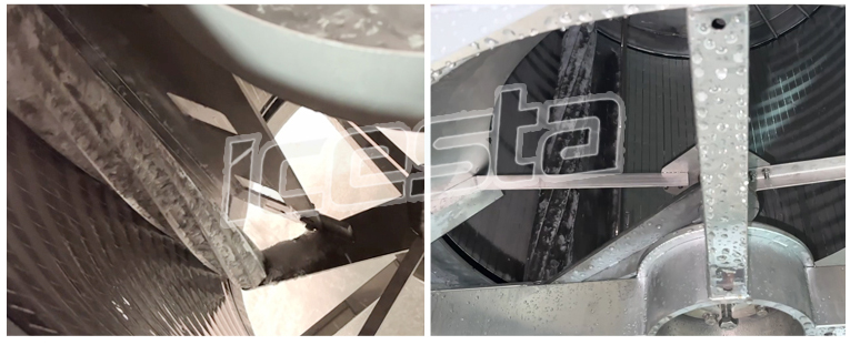 Industrial flake ice machine with 30t 40t 50t Piston compressors rack For Food Processing/ concrete construction project 12