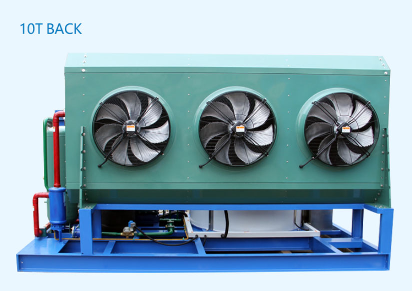 Industrial flake ice machine food grade stainless steel from ICESTA 45