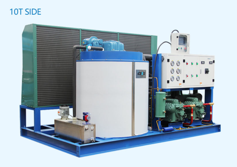 Industrial flake ice machine food grade stainless steel from ICESTA 44