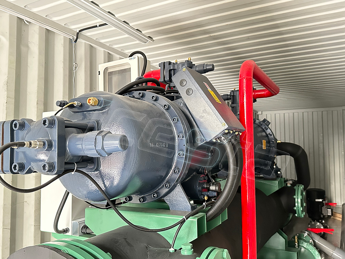 Containerized Water Chiller with 3t 5t 7.5t 10t 12t 15t/Hour Water Cooling Stainless Steel For Food Processing Industry 18