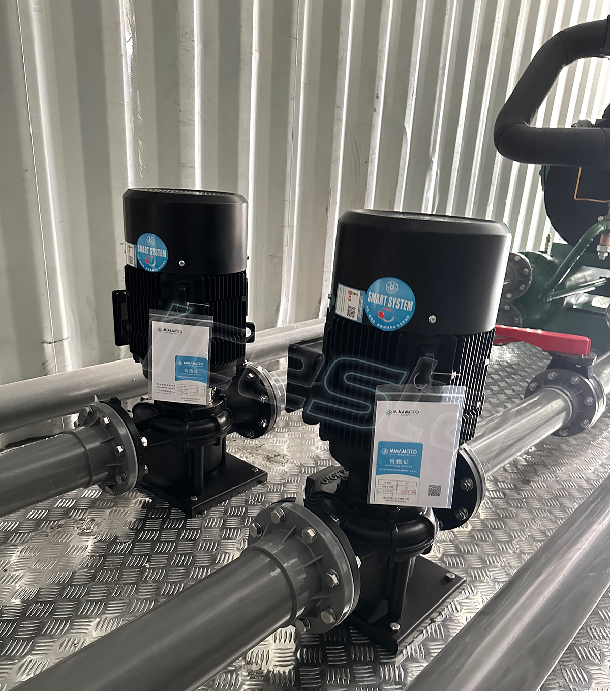 Containerized Water Chiller with 3t 5t 7.5t 10t 12t 15t/Hour Water Cooling Stainless Steel For Food Processing Industry 9