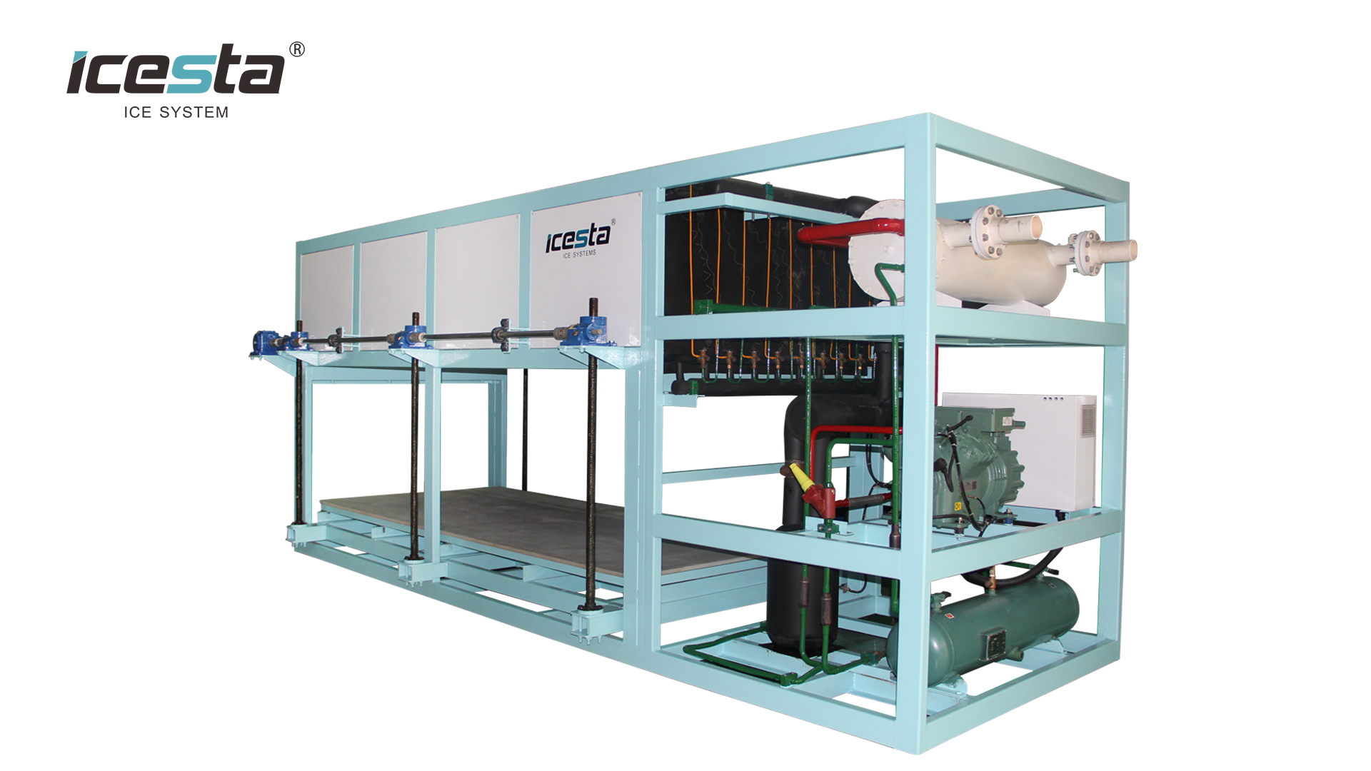 Block Ice plant 100 Ton in Beijing from ICESTA 10