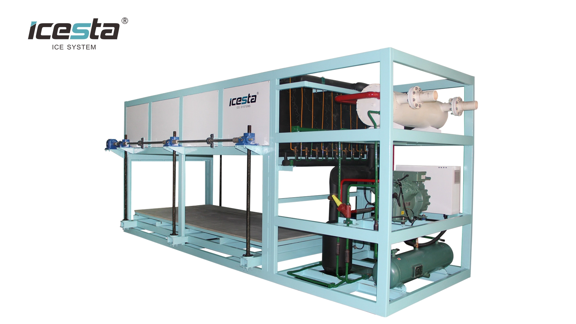 Customized Icesta Direct Cooling 5 tons daily block ice making maker machines manufacturers From China 1