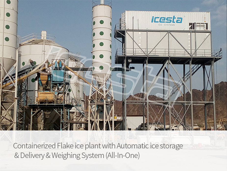 Ice Flake Making Machine Quality Icesta 10 Ton Industrial Containerized from ICESTA 8