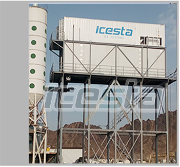 Ice Flake Making Machine Quality Icesta 10 Ton Industrial Containerized from ICESTA 10