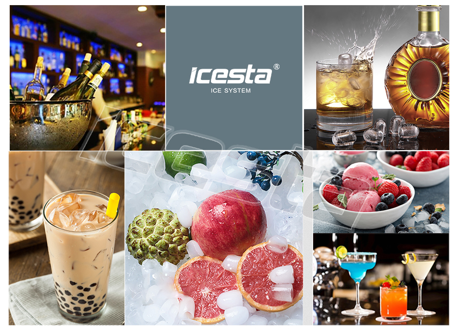 Home ice maker machine mini portable bullet ICESTA 14