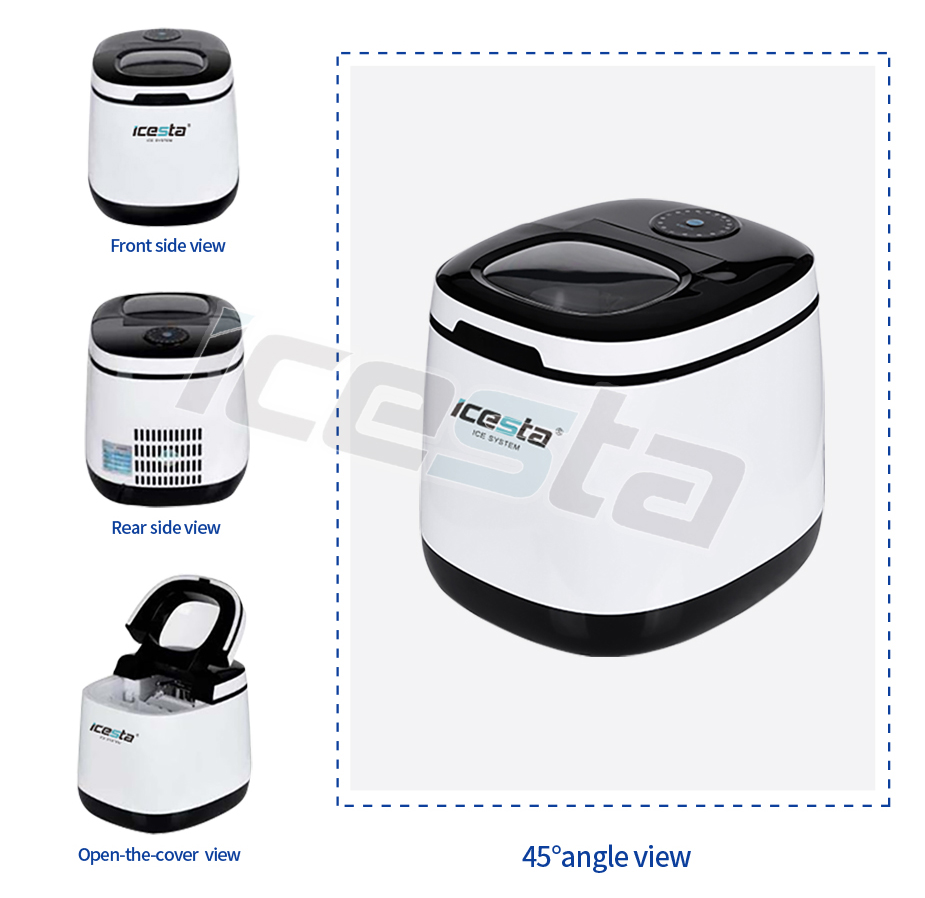 Home ice maker machine mini portable bullet ICESTA 20