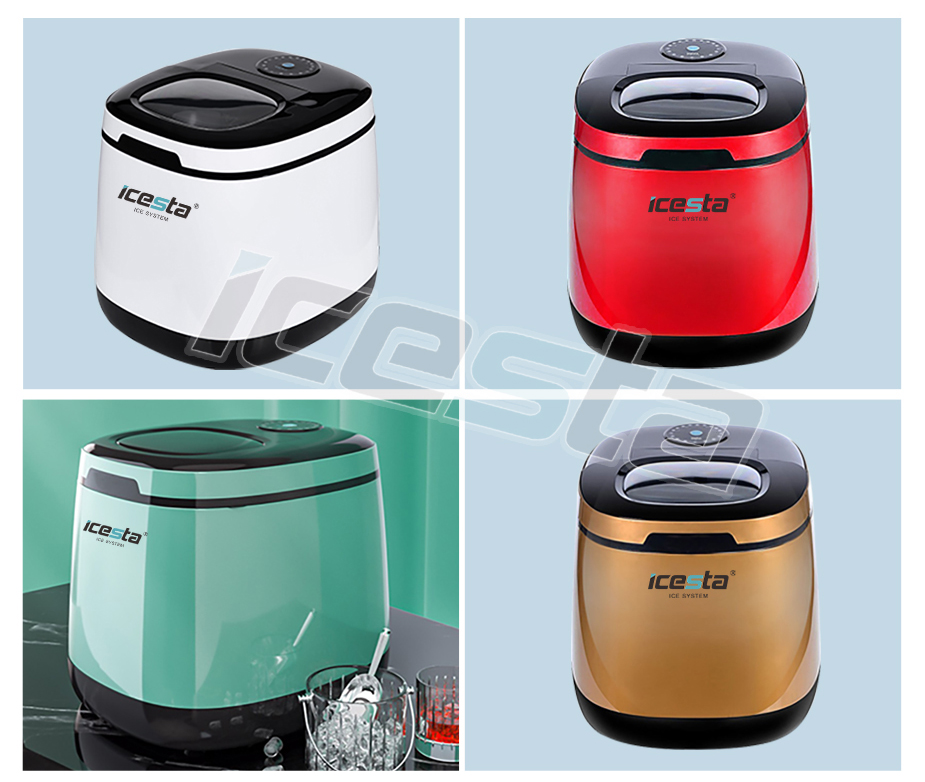 Home ice maker machine mini portable bullet ICESTA 34