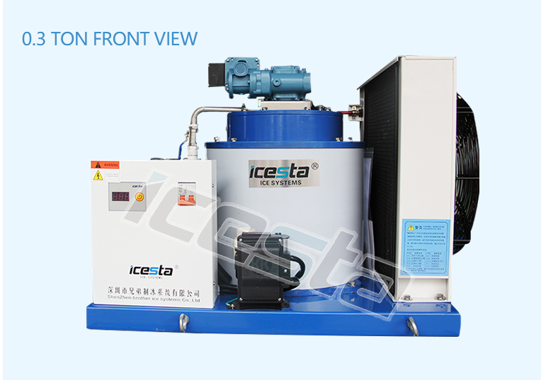 ICESTA commercial flake ice machine for Best Quality automatic energy-saving High Productivity 17