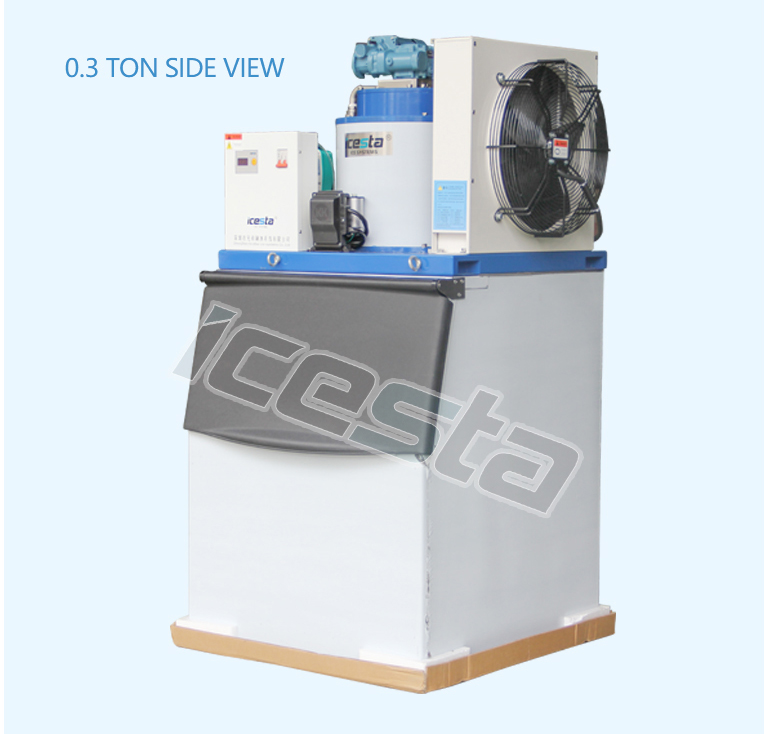 ICESTA commercial flake ice machine for Best Quality automatic energy-saving High Productivity 18