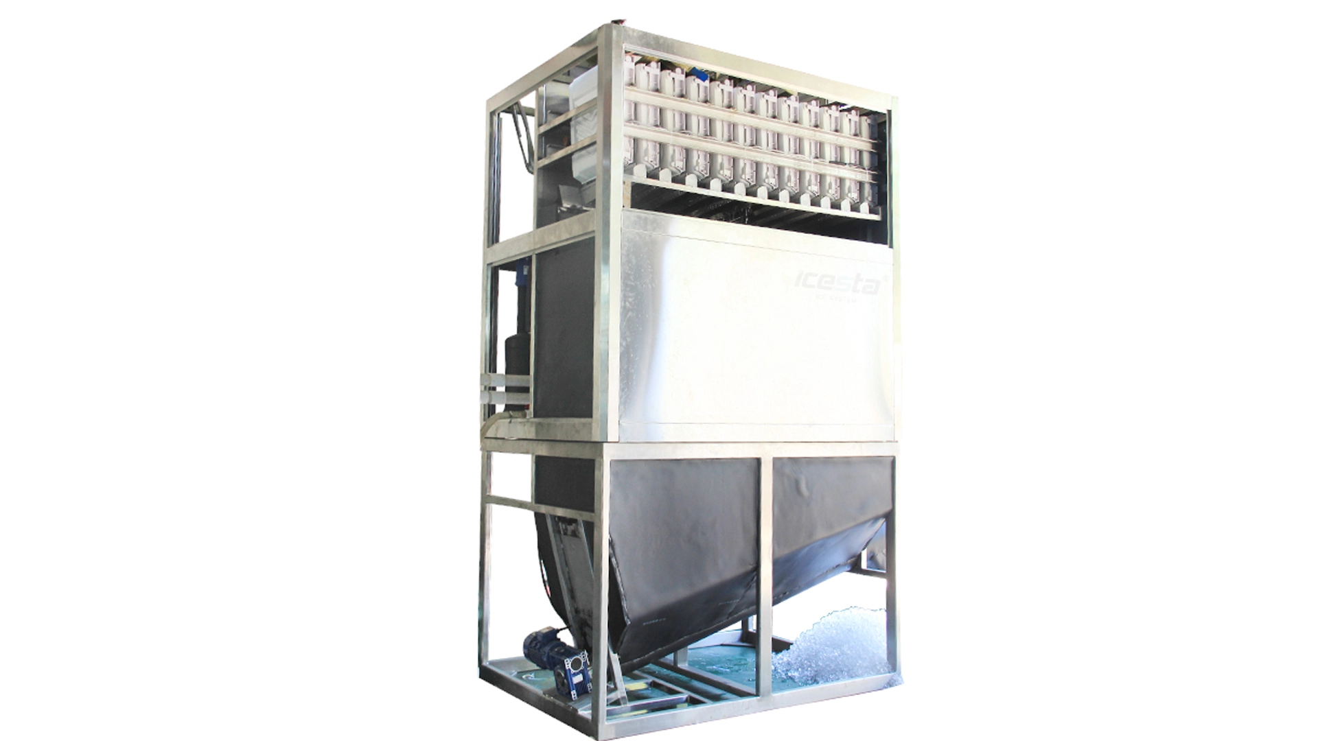 Cube ice Machine industrial ice cube making machine 5 Ton daily capacity from ICESTA 1