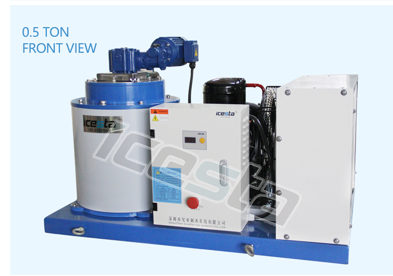 ICESTA commercial flake ice machine for Best Quality automatic energy-saving High Productivity 19