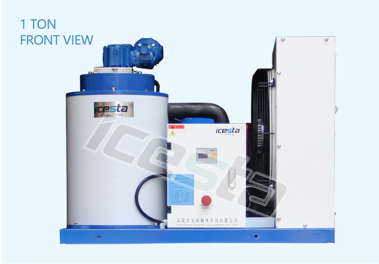 ICESTA commercial flake ice machine for Best Quality automatic energy-saving High Productivity 21