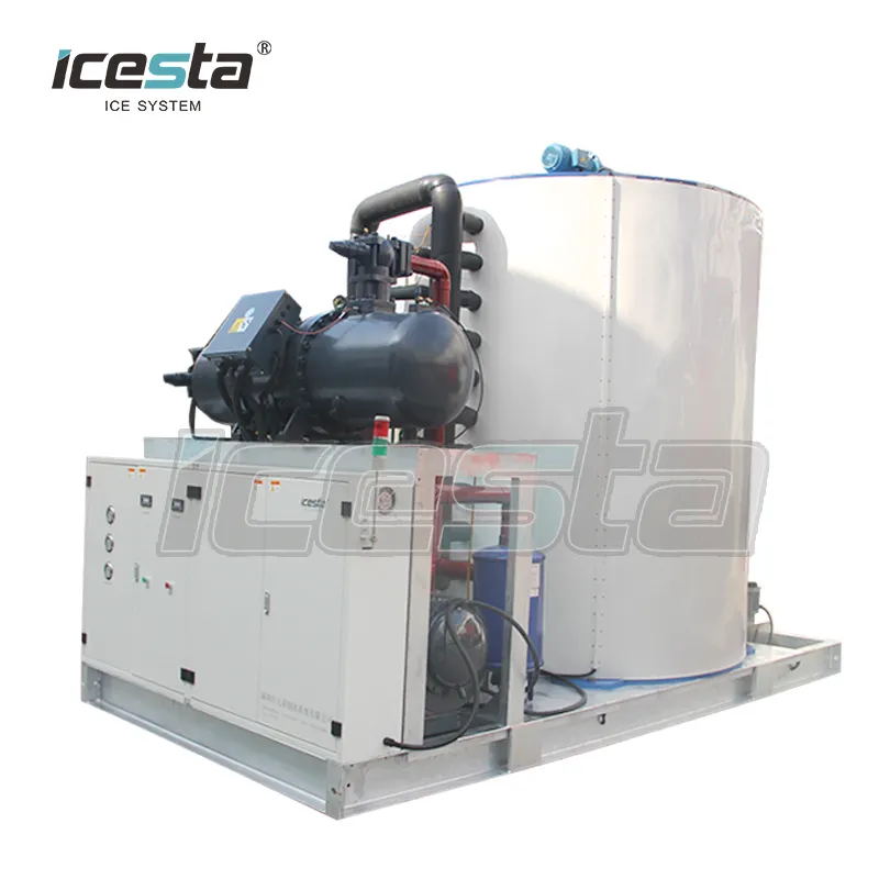 Customizable 30t Industrial Flake Ice Maker for Fish 4