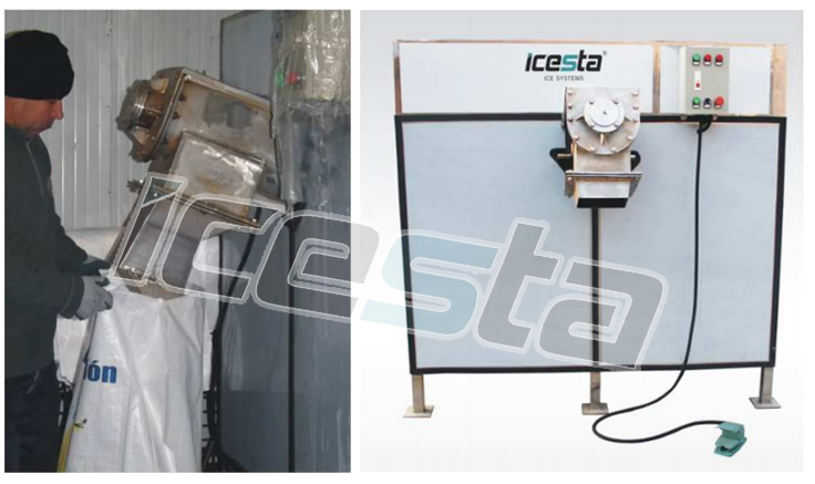 ICESTA  3 ton commercial flake ice machine with Quality Automatic Energy-saving High Productivity Long Service Life 17