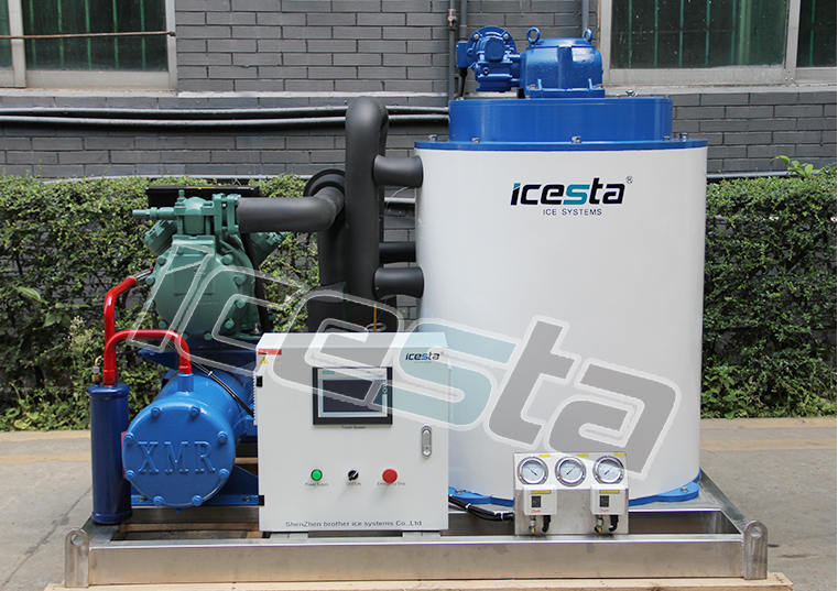 ICESTA  3 ton commercial flake ice machine with Quality Automatic Energy-saving High Productivity Long Service Life 23
