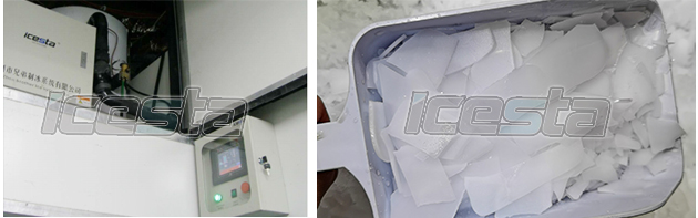 ICESTA  3 ton commercial flake ice machine with Quality Automatic Energy-saving High Productivity Long Service Life 15