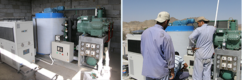 ICESTA  3 ton commercial flake ice machine with Quality Automatic Energy-saving High Productivity Long Service Life 20