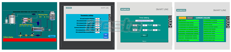ICESTA  3 ton commercial flake ice machine with Quality Automatic Energy-saving High Productivity Long Service Life 14