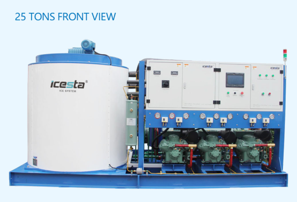 Best Industrial flake ice maker machine for fish 20-30 ton Company - Brother Ice System 23