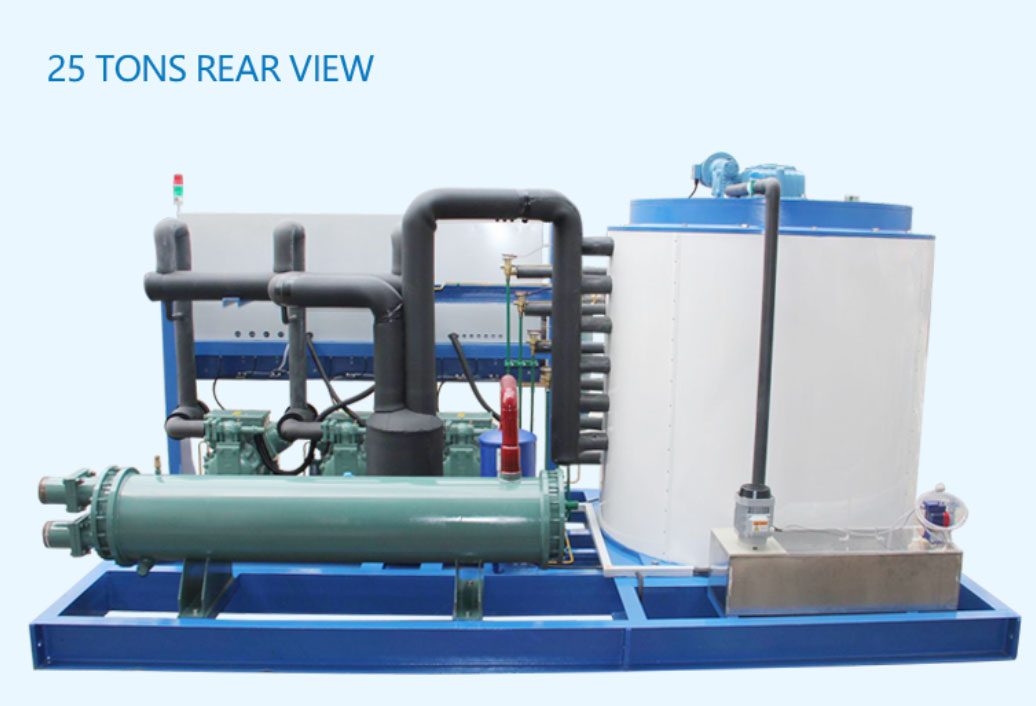 Best Industrial flake ice maker machine for fish 20-30 ton Company - Brother Ice System 24