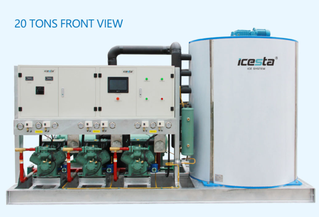 Best Industrial flake ice maker machine for fish 20-30 ton Company - Brother Ice System 22
