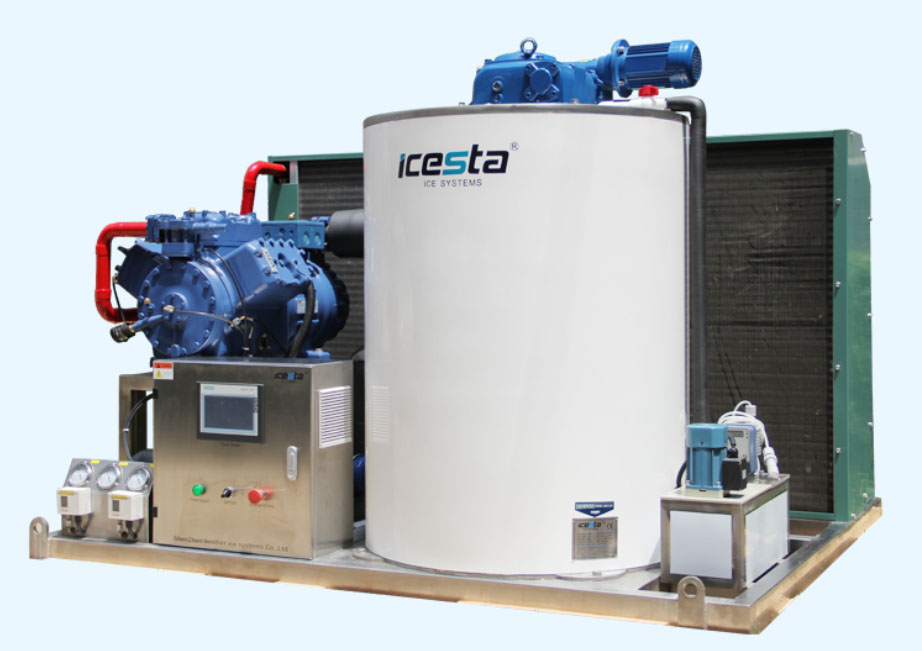 Customized Edible stainless steel flake ice machine 3-10 ton manufacturers From China | Brother Ice System 19