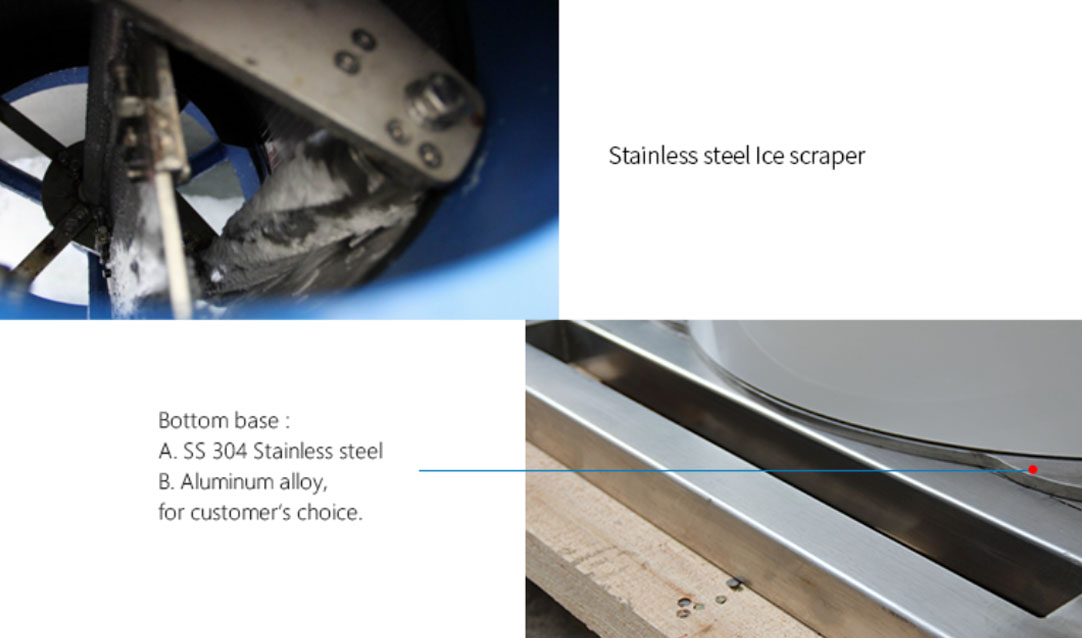 Customized Edible stainless steel flake ice machine 3-10 ton manufacturers From China | Brother Ice System 12