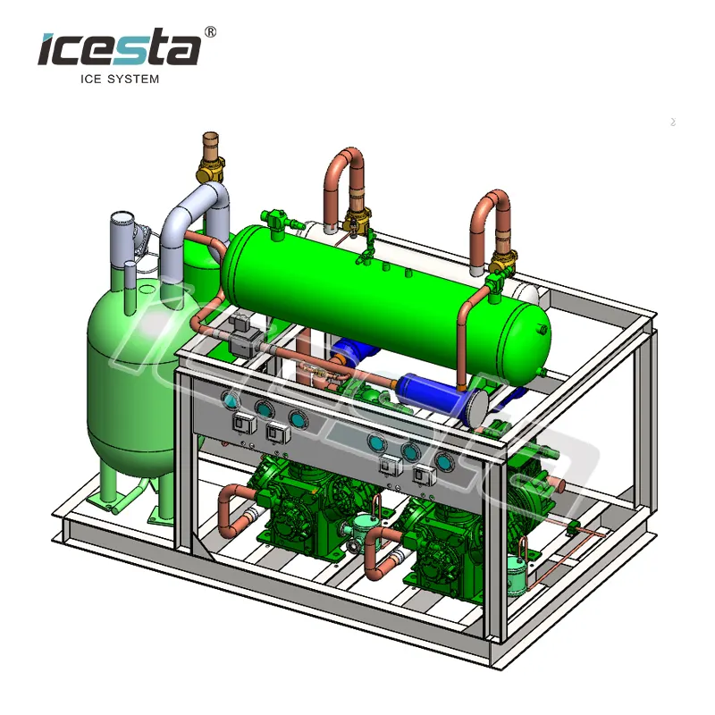 Industrial Condensing Unit with Energy Savings and Fast Cooling 6