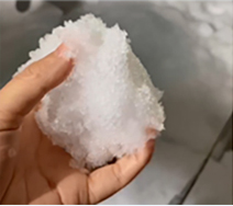 Snowflake Ice Machine 20t Making Snow Strong Durability from Icesta for Skiing Resort 25