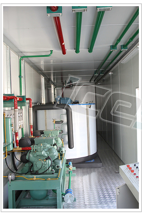 Snowflake Ice Machine 20t Making Snow Strong Durability from Icesta for Skiing Resort 36