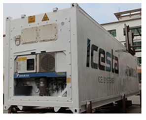 Snowflake Ice Machine 20t Making Snow Strong Durability from Icesta for Skiing Resort 15